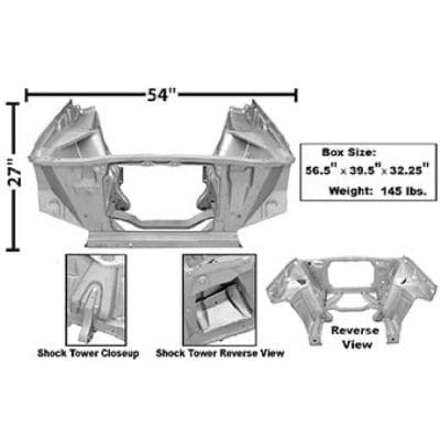 GLA1625SWT Body Panel Apron Shock Tower Assembly